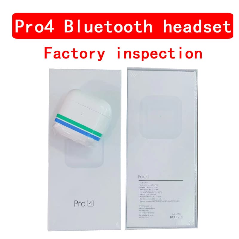 Pro4 TWS Touch Control Pro5 Earphone Wireless Earbuds pro6