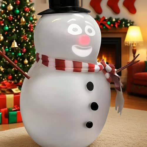 Amazon Creative Talking Animated Blink Snowman