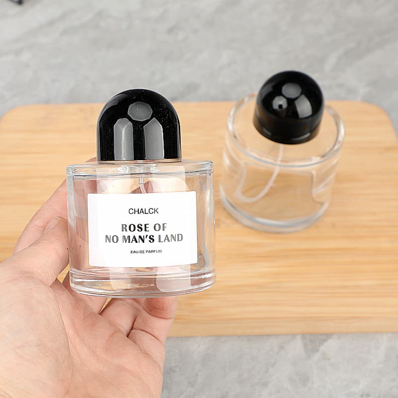 F085B-100ML Spray Perfume Bottle Empty Glass Bottle Liquid Portable Press-Type Small