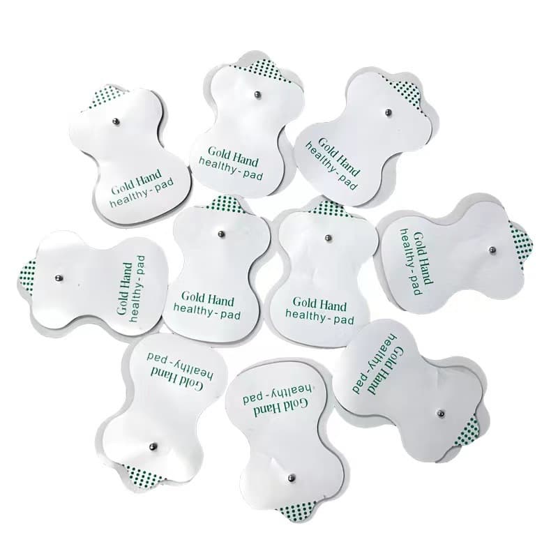 Manufacturer Wholesale Therapy Electrode Pads Medium Frequency Massager Electrode Patches Digital Meridian Device Silicone Sheet Massage Adhesive