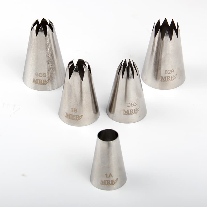 Amazon Ebay AliExpress wish Etsy stainless steel 304 decorative nozzle cake cream cookie nozzle