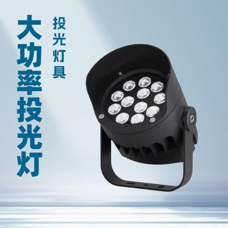Factory Direct Sales Floodlights, Lawn Colorful Tree Lights, Outdoor LED 18W 24W 36W 48W 72W 81W