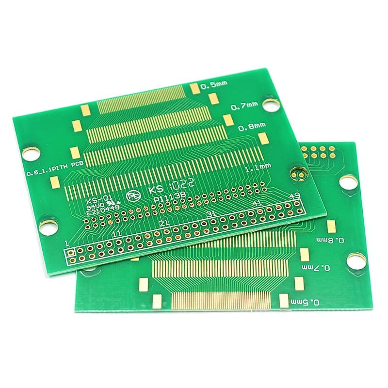 50Pin Test Board to 2.0 2.54 Dual Row Pin Header LCM TFT LCD Adapter PCB Conversion Board