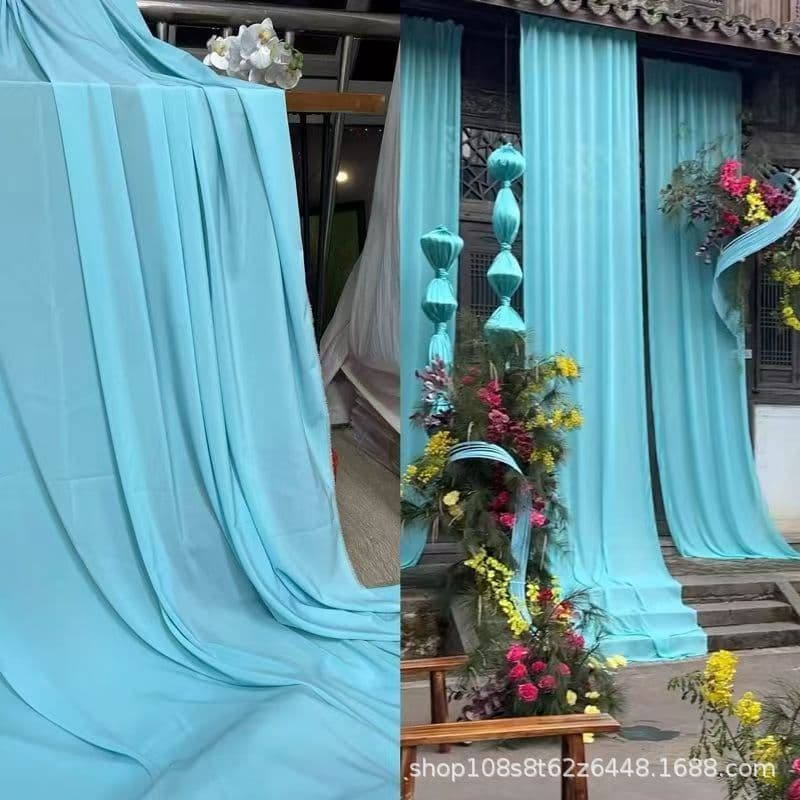 Cross-border Green Screen Chroma Key Cloth Thick Professional Green Backdrop for Keying, ID Photo, Live Streaming Background Cloth