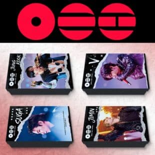 BTS Gift Box Suga V Personal Merch Star Fan Support Gift Set Photocard Sticker Set