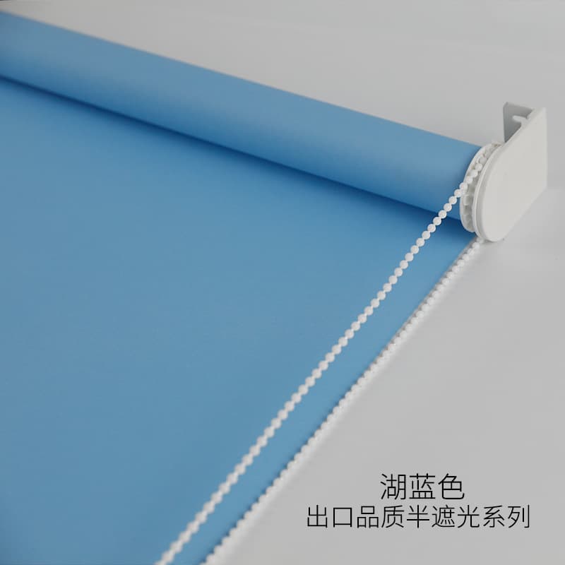 Roller blind manufacturer, full blackout office heat insulation sunshade waterproof polyester lift roller blinds, ready-made curtains