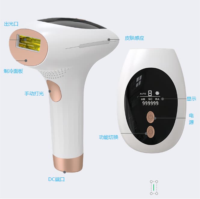 Laser Hair Removal Device for Men and Women Full Body, Factory/Hospital Use, for Europe, Middle East, Saudi Arabia