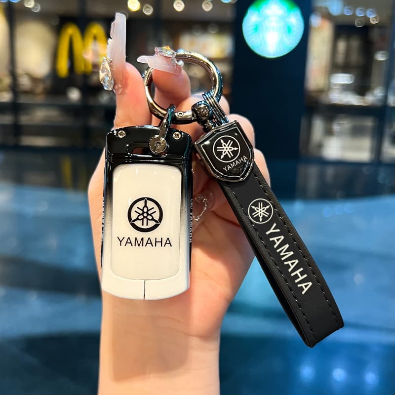 New Yamaha Key Cover Motorcycle Nmax155 Remote Control Protective Cover Xmax300 Buckle Yamaha Metal Shell