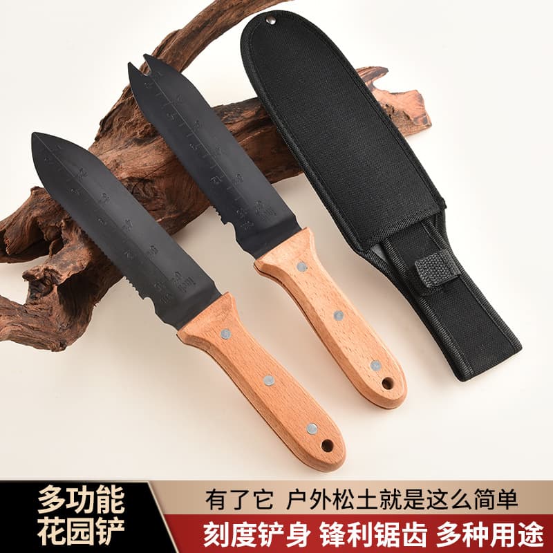 Multifunctional Hand Shovel, Garden Shovel, Gardening Shovel, Fishing Shovel, Camping Multi-Purpose Tool, Stainless Steel for Wild Vegetables and Gardening