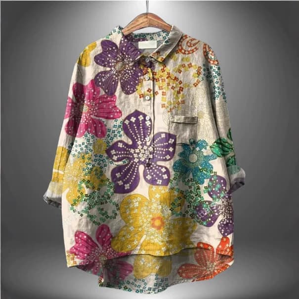 2025 hot summer women's clothing new style Amazon AliExpress loose print round neck casual plus-size women's T-shirt
