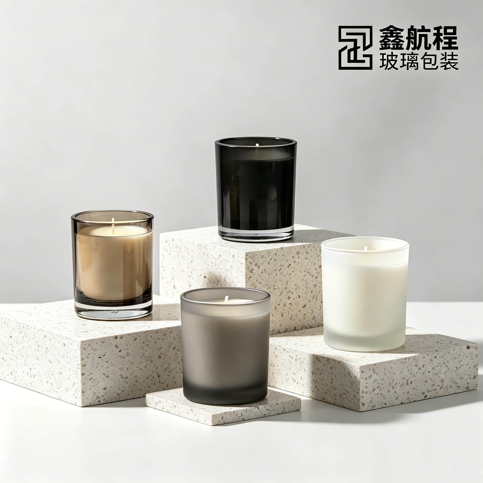 Supply of round cup electroplated glass aromatherapy candle cup living room ornaments home furnishings candlestick cup atmosphere glass bottle