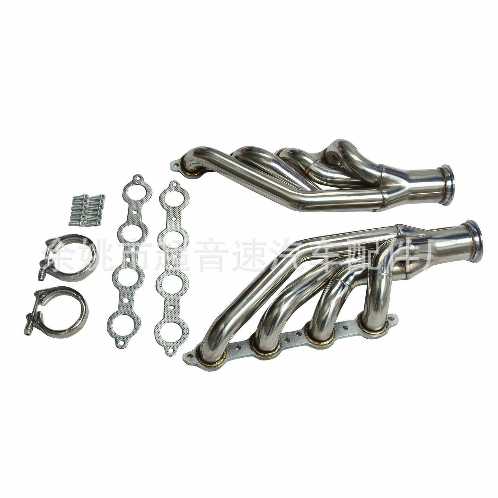 Car Exhaust Pipe Modification Cross-border Support Overseas Warehouse Compatible with 97-14 Chevy Stainless Steel Intake Manifold Accessories