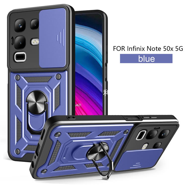 Compatible with Africa Model Infinix Hot 60i Shunjia Phone Case Hot 60 Sliding Window Protective Cover