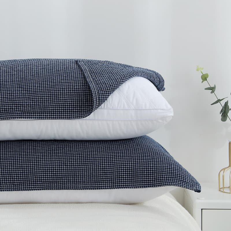 Japanese-style pillowcase, thickened and extra-large soft cotton gauze, suitable for adults and couples, wholesale from manufacturer, breathable and sweat-absorbent, dropshipping available.