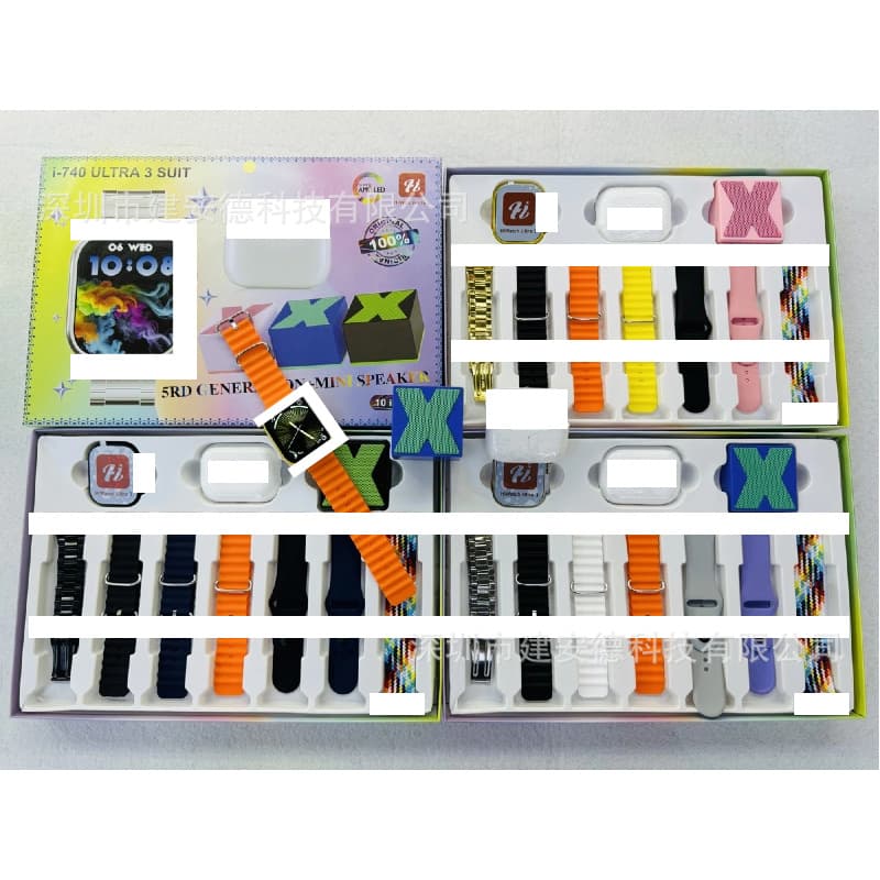 i-740 ULTRA3SUIT smart watch, call, heart rate, health, exercise, Bluetooth, step counting, reminder, TWS headset