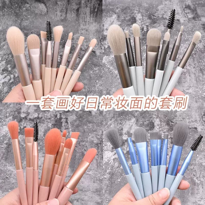 Manufacturer wholesale makeup brush set, full set of high-value eye shadow brush, soft-bristle highlighter, concealer, beauty brush Cangzhou