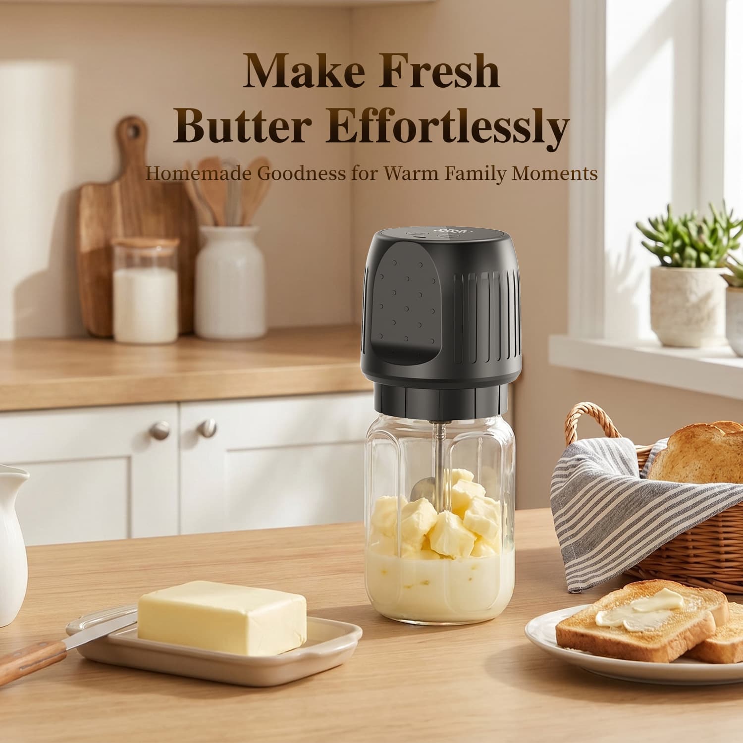 Cross-border Household Electric Butter Mixer Small Wireless Butter Stirrer Homemade Butter Baking Cross-border Supply
