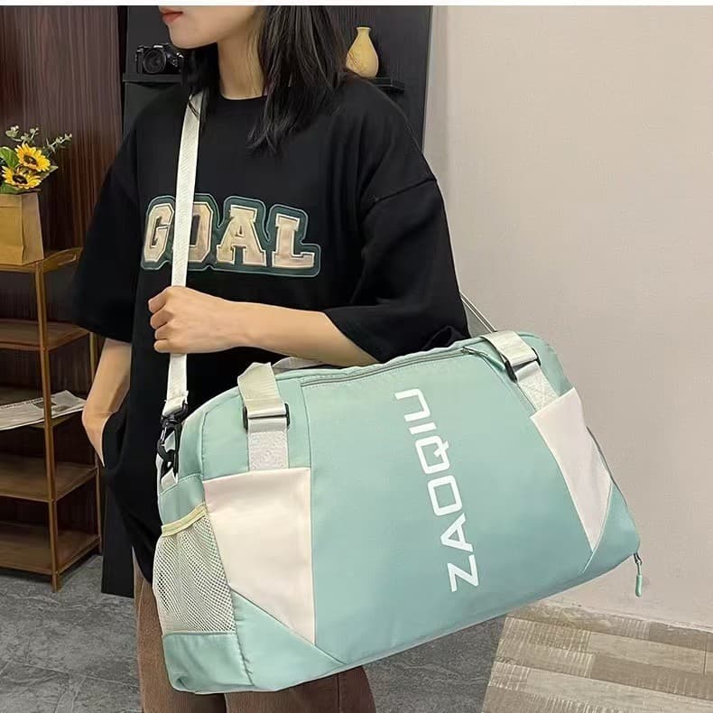 Factory Wholesale Gym Bag, Wet-Dry Separation, Waterproof, Lightweight, Large Capacity, Moving Storage Luggage Bag, Unisex Travel Bag