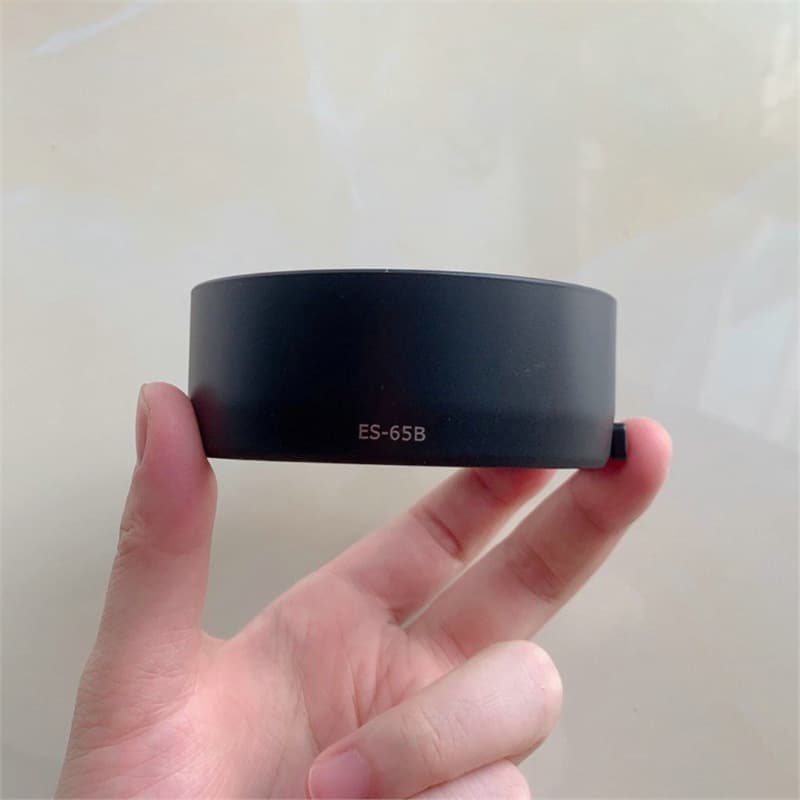 ES-65B lens hood for RF 50mm f/1.8 STM lens, a full-frame camera for R6, R5, and R RP mirrorless cameras (the "nifty fifty").