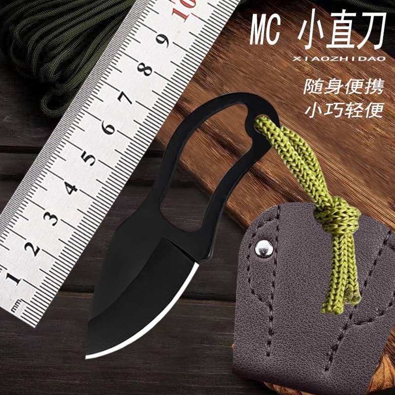 Outdoor tactical wilderness survival claw knife, multi-functional straight knife, MC claw knife, portable self-defense mini knife.