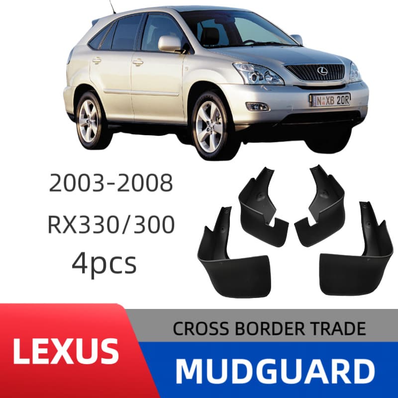 Fits Lexus RX 2004-2008 Export Mud Flaps Car Tire Fender Splash Guards Modification