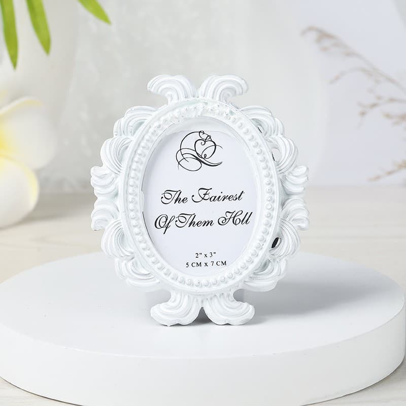 Cross-border Hot-selling European Resin Photo Frame Home Decorative Frame Picture Frame Patterned Photo Frame Small Gift