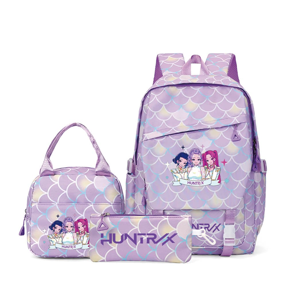 Witch Hunter Squad Elementary School Backpack for Grades 1-6, Kids' Shoulder Bag, Load-Reducing, Wear-Resistant, Wholesale