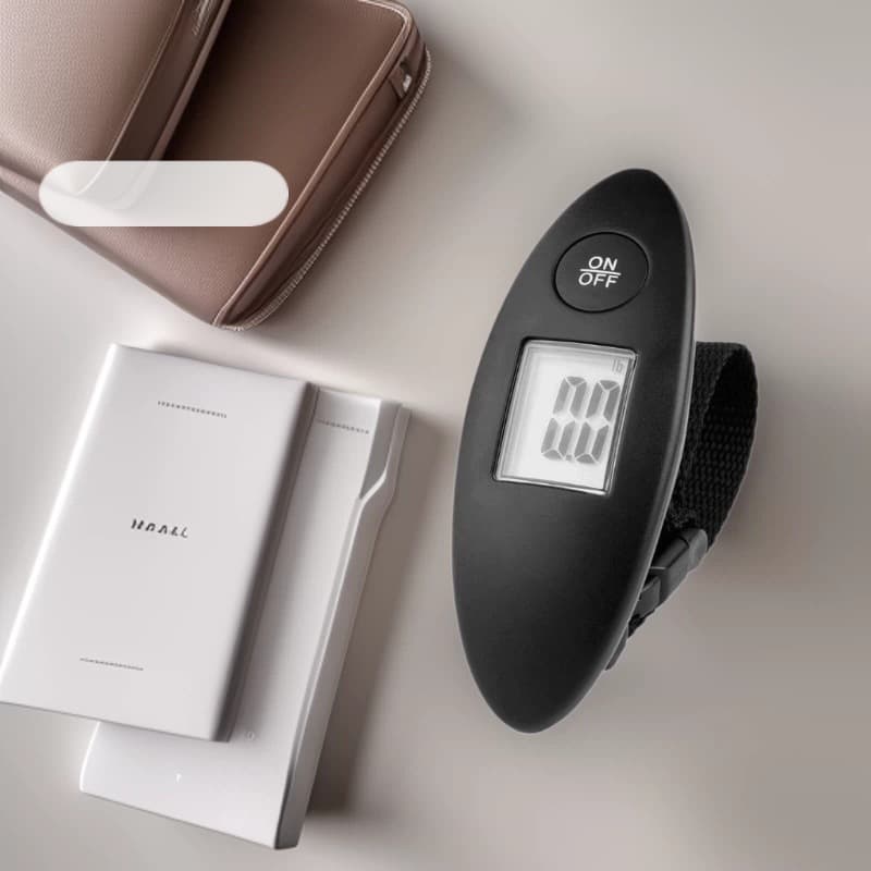 Electronic Pocket Scale Luggage Scale Portable Electronic Handheld Scale with Labeling, Factory Stock