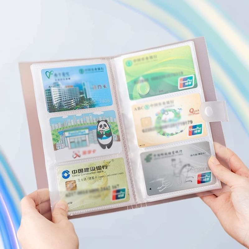Children's 6-Inch Card Album with 2-Pocket Insert Pages for Collecting and Storing Polaroids