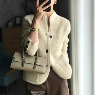 Cardigan Women Knitted 2022 New Fall Winter Thick Women's Sweater Hot Fashionable Stylish Top