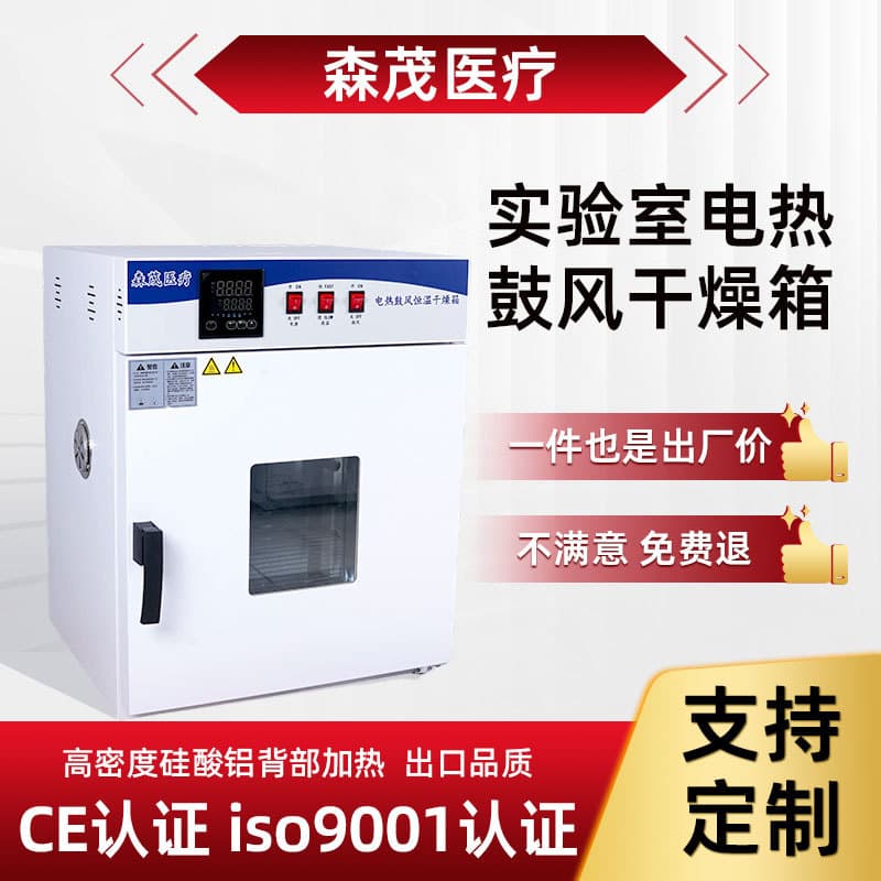 Laboratory Electric Hot Air Drying Cabinet High-Temperature Medicinal Material Drying Cabinet Circulation Air Blow Heating Oven Fast Delivery In Stock