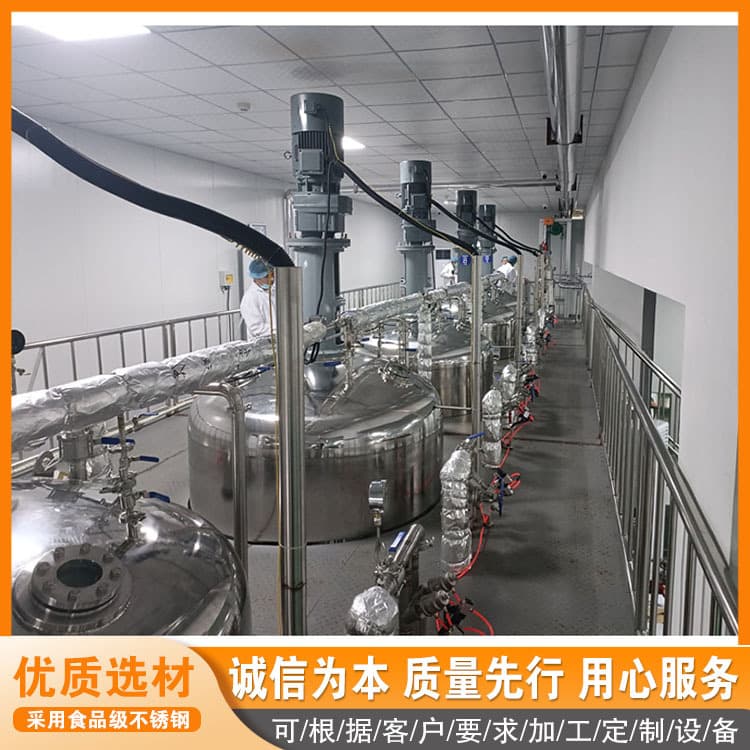Ruisheng Fermenter Manufacturer Yeast Fermenter Bacillus Secondary Fermenter Easy to Operate