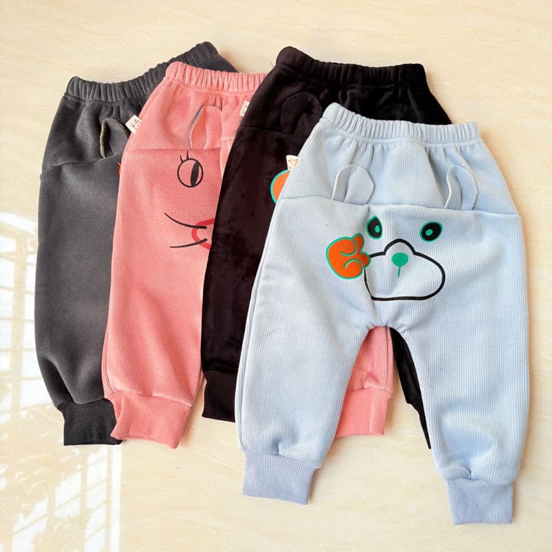 Baby and Toddler Autumn Winter Wide PP Pants Boys Girls Casual Long Pants Newborn Outwear Elastic Cuff