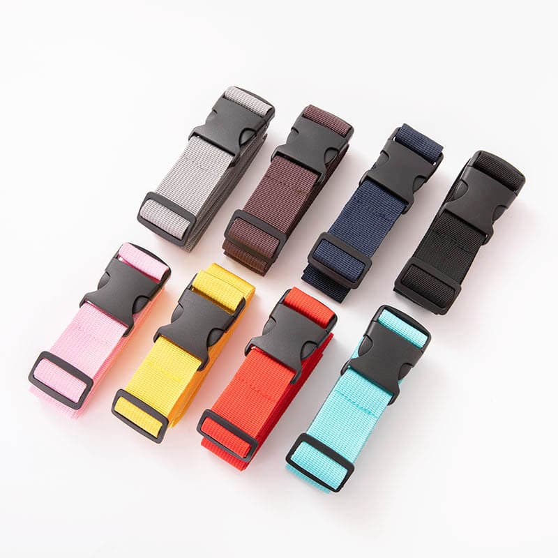 Thickened Luggage Straps One-row Luggage Band No Password Packaging Rope Box Fixation Belt Secure Fastening Straps