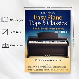 Cross-Border Amazon Bestseller Easy Piano Classics Comprehensive Piano Music Book