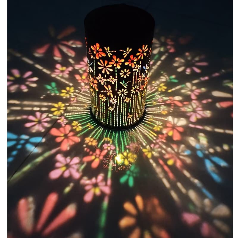Amazon's Popular Sunflower Solar-Powered Outdoor Garden Lights, Garden Hanging Tree Atmosphere Lights, Portable Dragonfly Lights