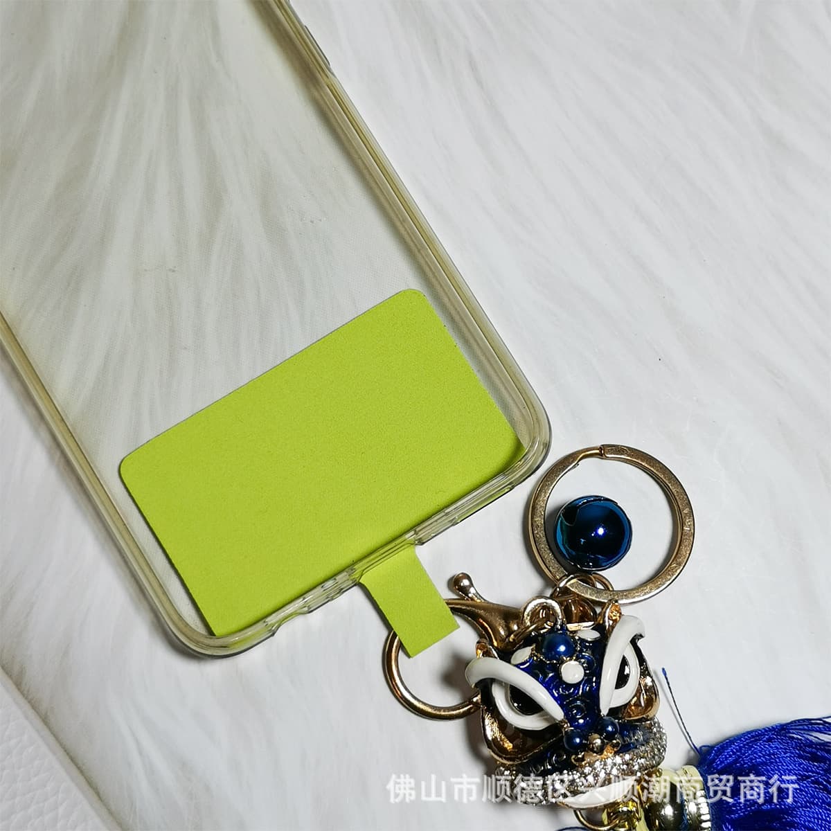 New Durable Card Phone Gasket with Colorful Strap Clip and Fixing Plate, Multi-Purpose Phone Case Hanger in Stock