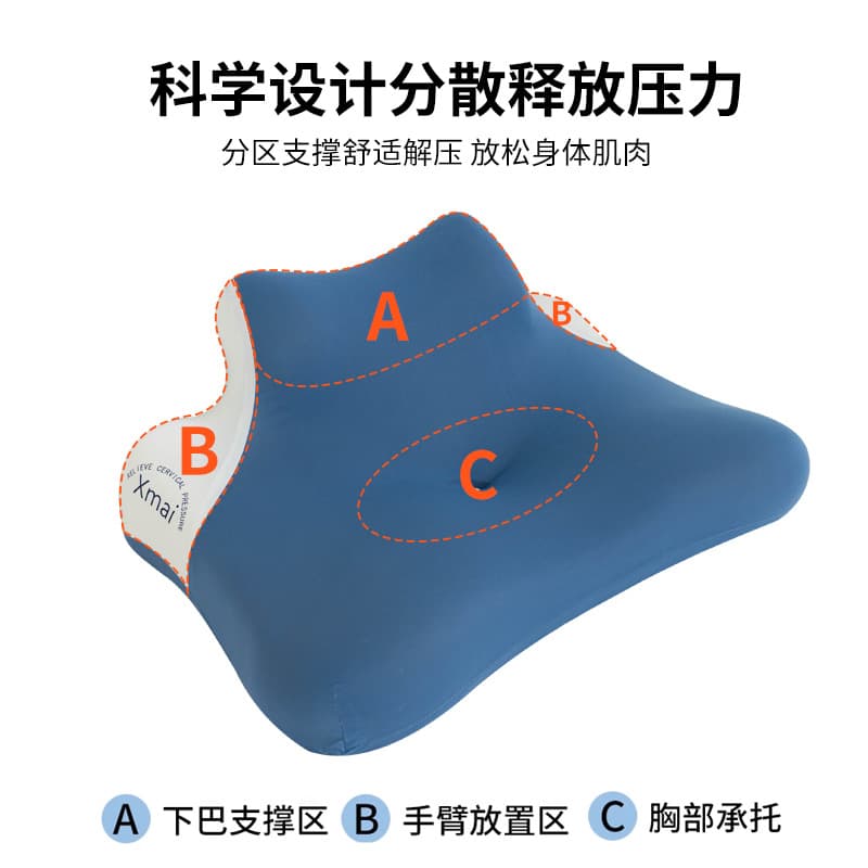 Soft 2025 New Multi-functional Prone Pillow with Versatile Cushioning Uses