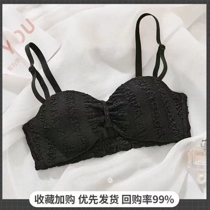 Small Bust Push-Up Half Cup Bra for Women, Sexy Enhancer for Flat Chest, Single Piece, Strapless Non-Slip Summer Bra