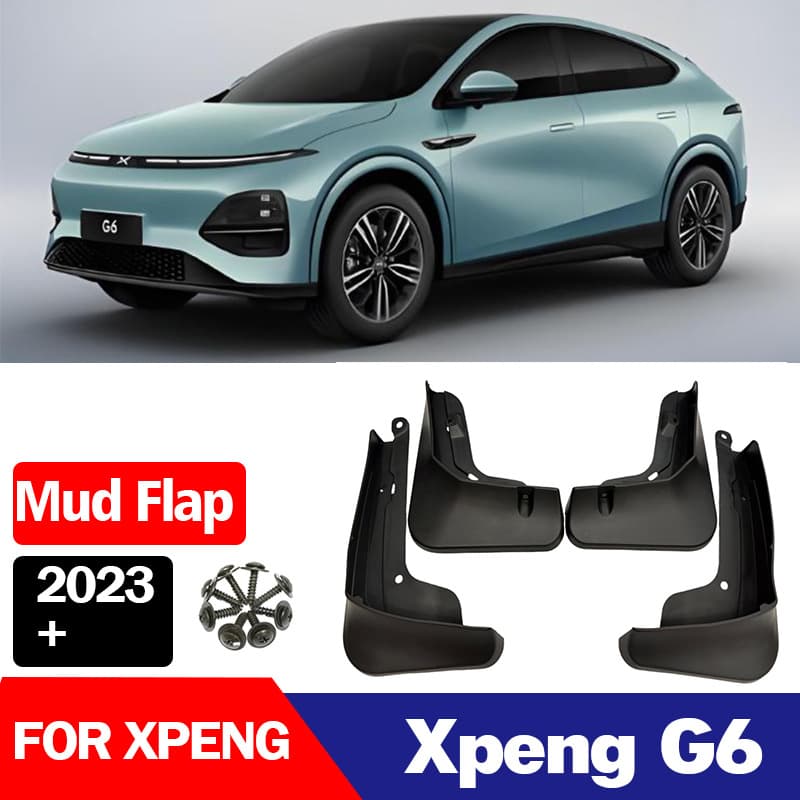 Fender Mud Flaps for Xpeng G6 2023+ Car Tire Mudguard Accessories