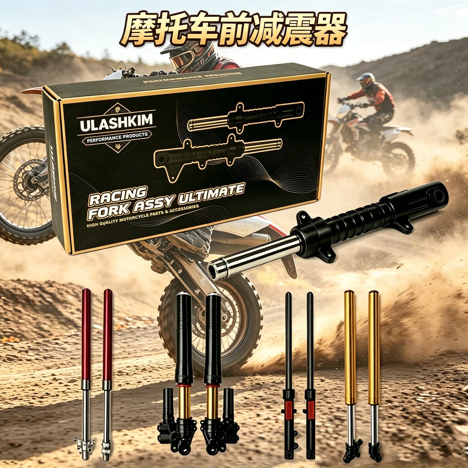 Motorcycle Front Shock Absorber CD110 CG125 AX100 GY200 GN125 XR200 NMAX Front Suspension