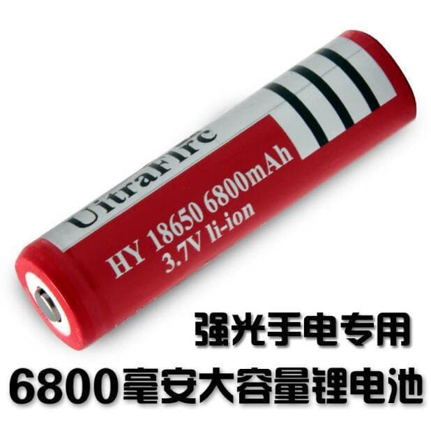Factory Direct 18650 High Capacity Lithium Battery 3.7V 6800mAh Rechargeable Battery 18650 Battery for Toys