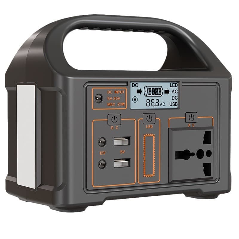 LiFePO4 Portable Power Station High Capacity Outdoor 300W 500W Portable Mobile Power Supply 220V 110V