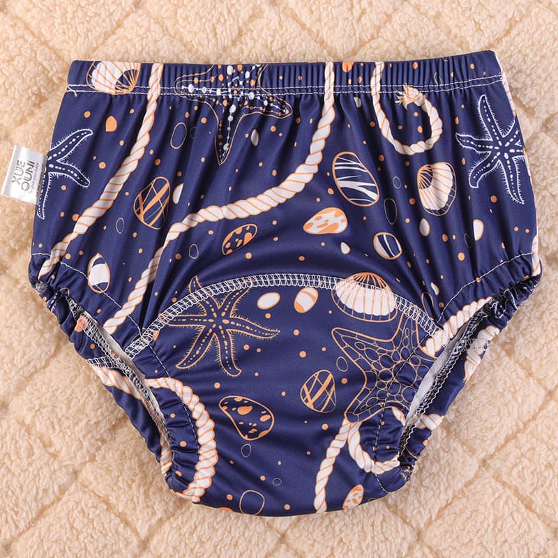 Xueouni Baby Training Pants Washable Cloth Diaper Cover Learning Pants Infant Cloth Diaper Breathable Diaper Cover All Seasons