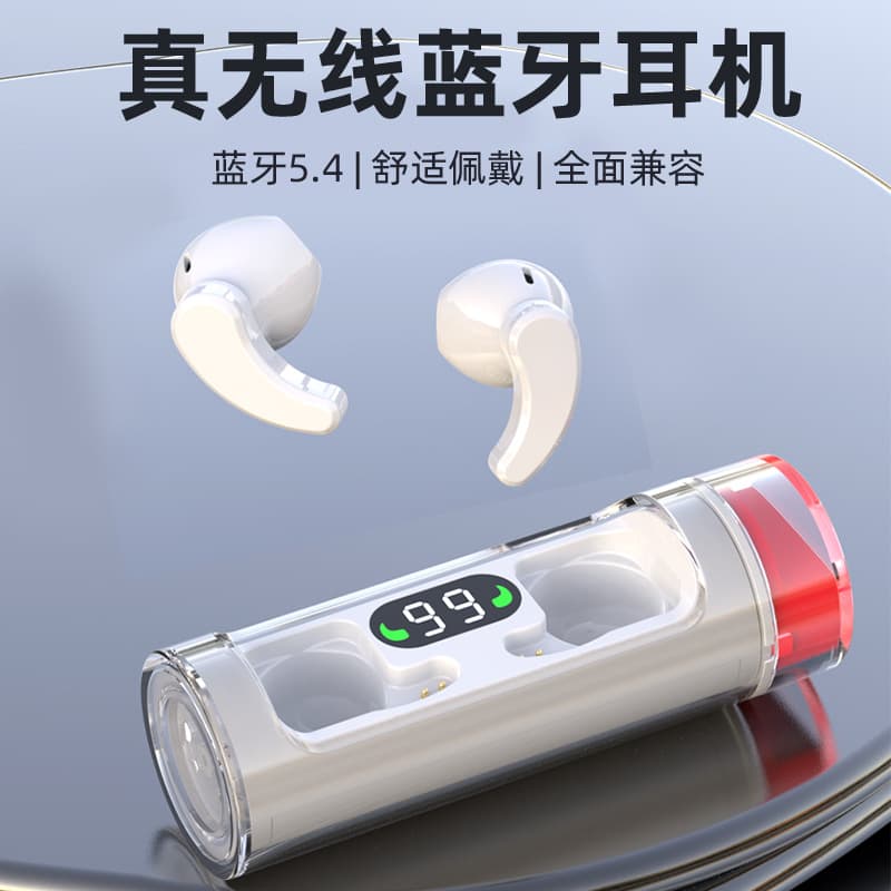 Pro911 Rotating Bluetooth Earphones Sports In-Ear Earbuds Dual Side TWS Earphones Breathable Light Waterproof Long Battery Life