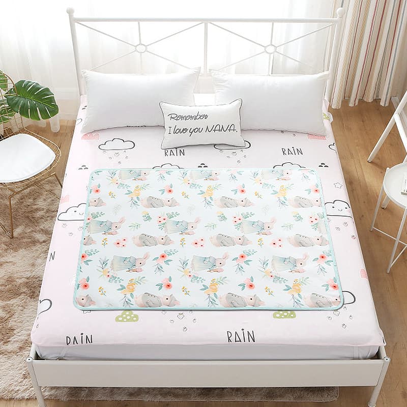 Baby Waterproof Mattress Protector, Anti-Slip, Washable, Summer Use, Large Size, Menstrual Pad