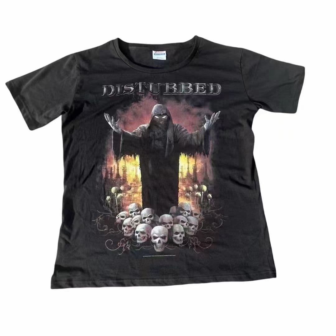 2026 Summer New Ace Make Noise Band VTG Double-Sided 3D Digital Print Unisex T-Shirt