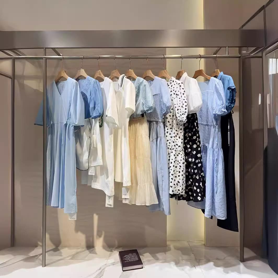 Xigongxiu brand discounted women's clothing clearance stock wholesale mixed styles for physical stores and live streaming sourcing, export quality
