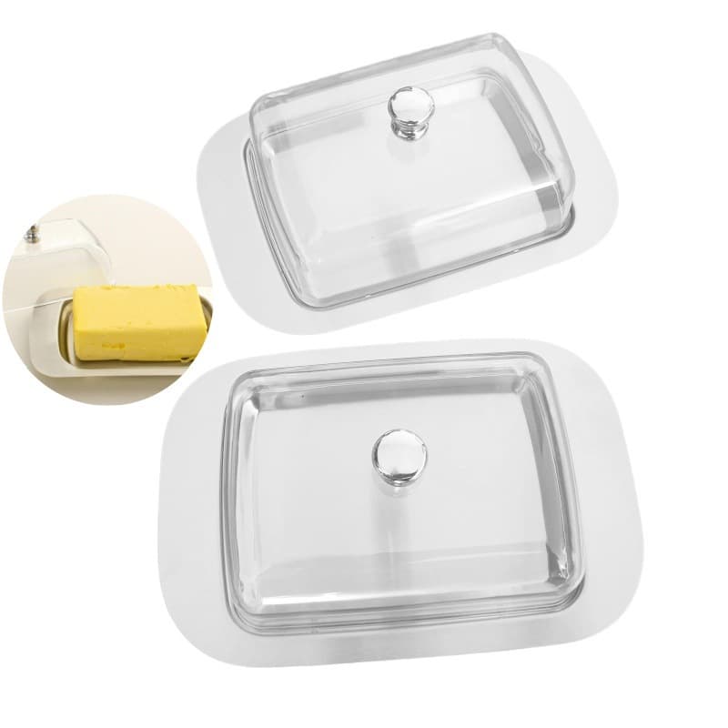 Stainless Steel Butter Box, Restaurant Butter Box, Butter Dish, Dessert Plate, Cheese Box, Crisper Box, Warming Plate, Butter Dish