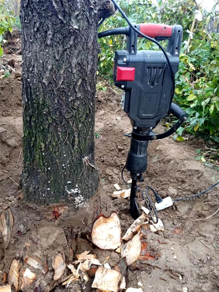 High-power multi-functional electric tree digger, seedling ball digger, pit digging, trenching, rock drilling, breaker, soil compactor electric pick
